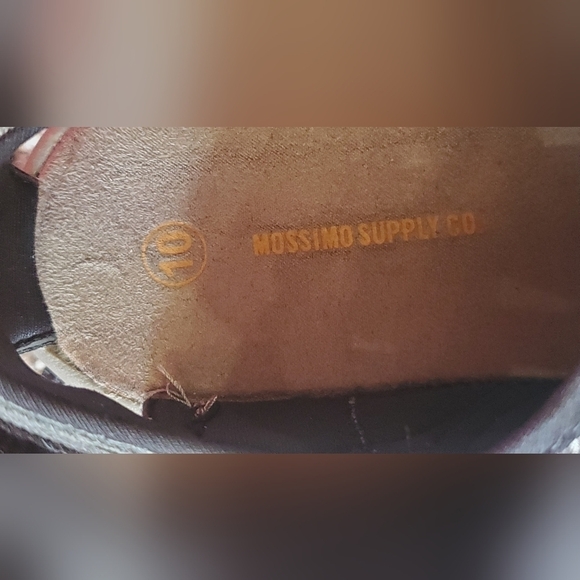 Mossimo Supply Co. Gray Leather Slip On Draw Cord Sport Sandals Men's Shoe 10 - Picture 11 of 11